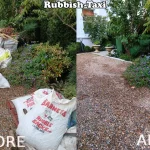 Rubbish clearance Dublin before and after